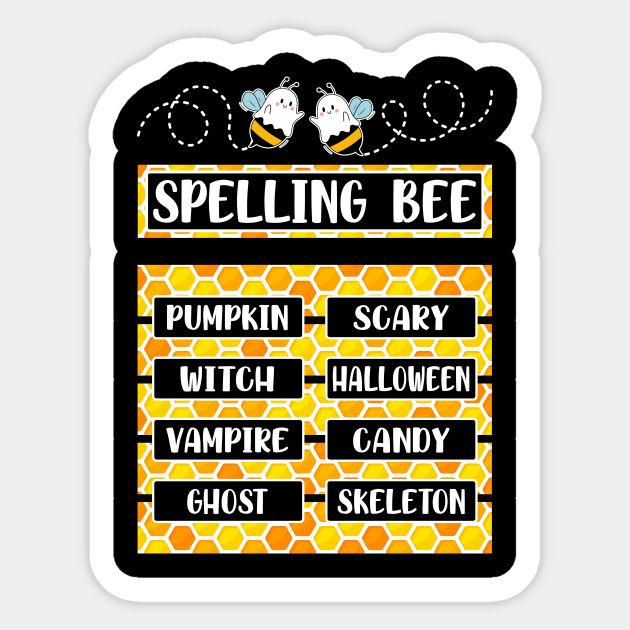 Spelling Bee Pun Halloween Costume for Teachers Spelling Bee Pun